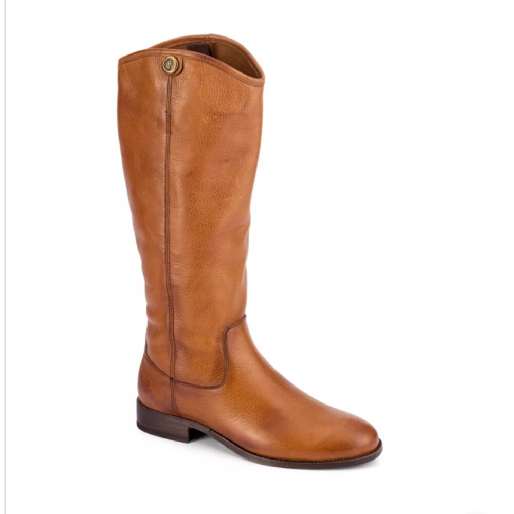 NEW Frye Melissa Button 2 Whiskey Brown Riding Boots Size 7